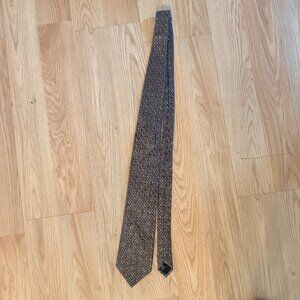 Classic Unlisted Geometric Silk Necktie – Men’s Dress Accessory